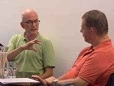 Interview Jürg Oehninger, Journalist SRF, mit Urs Koch, «Botschafter Grundkompetenzen»